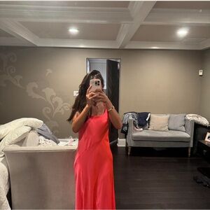 Pink slip dress #pinkdress #summer #dress